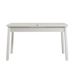 Hanah Home Santiago Masa White Mesa de comedor extensible